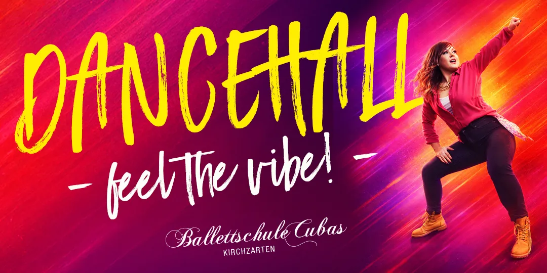 Plakat Dancehall in der Ballettschule Cubas