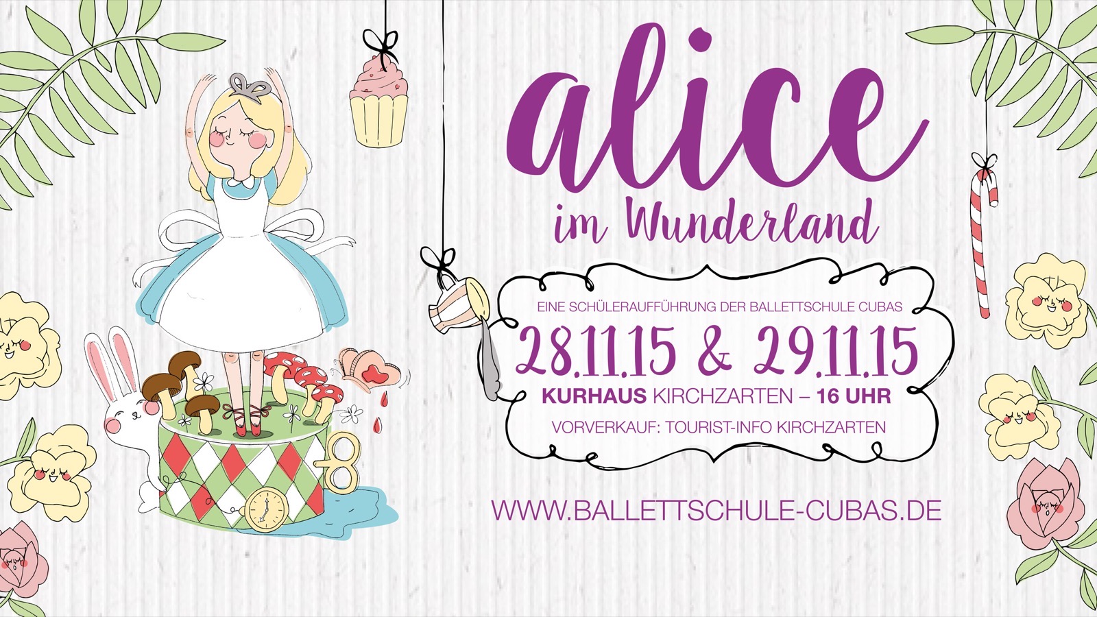 Schüleraufführung „Alice im Wunderland“ – 2015